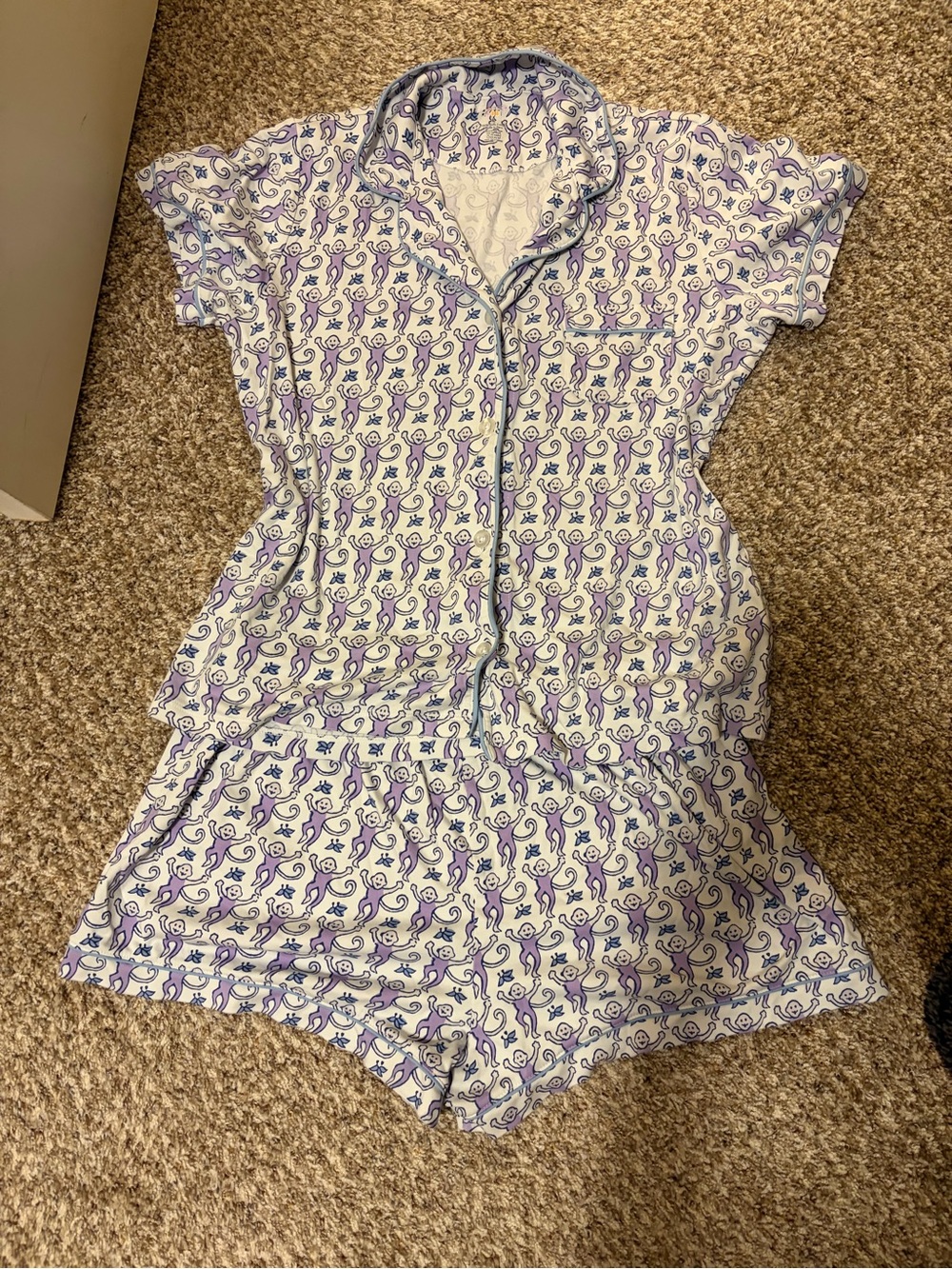 Rollers rabbit pj set